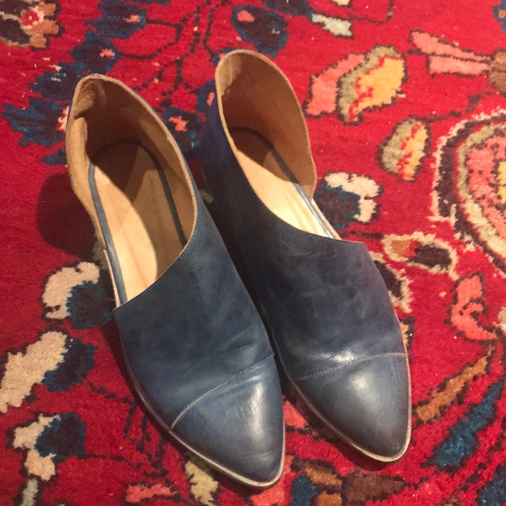 Free people Royal flat shoe blue